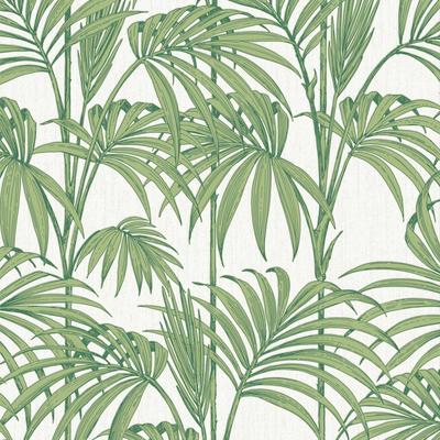 Vliestapete BOUTIQUE "Honolulu Palm Green", grün, B:0,52m L:10,05m, Vlies, Tapeten, Honolulu Grün 1000x52cm