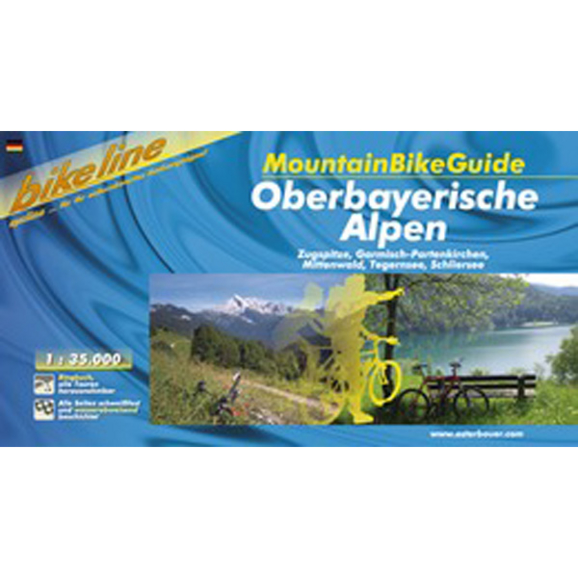 Esterbauer Bikeline Oberbayerische Alpen MountainBikeGuide MTB-Führer