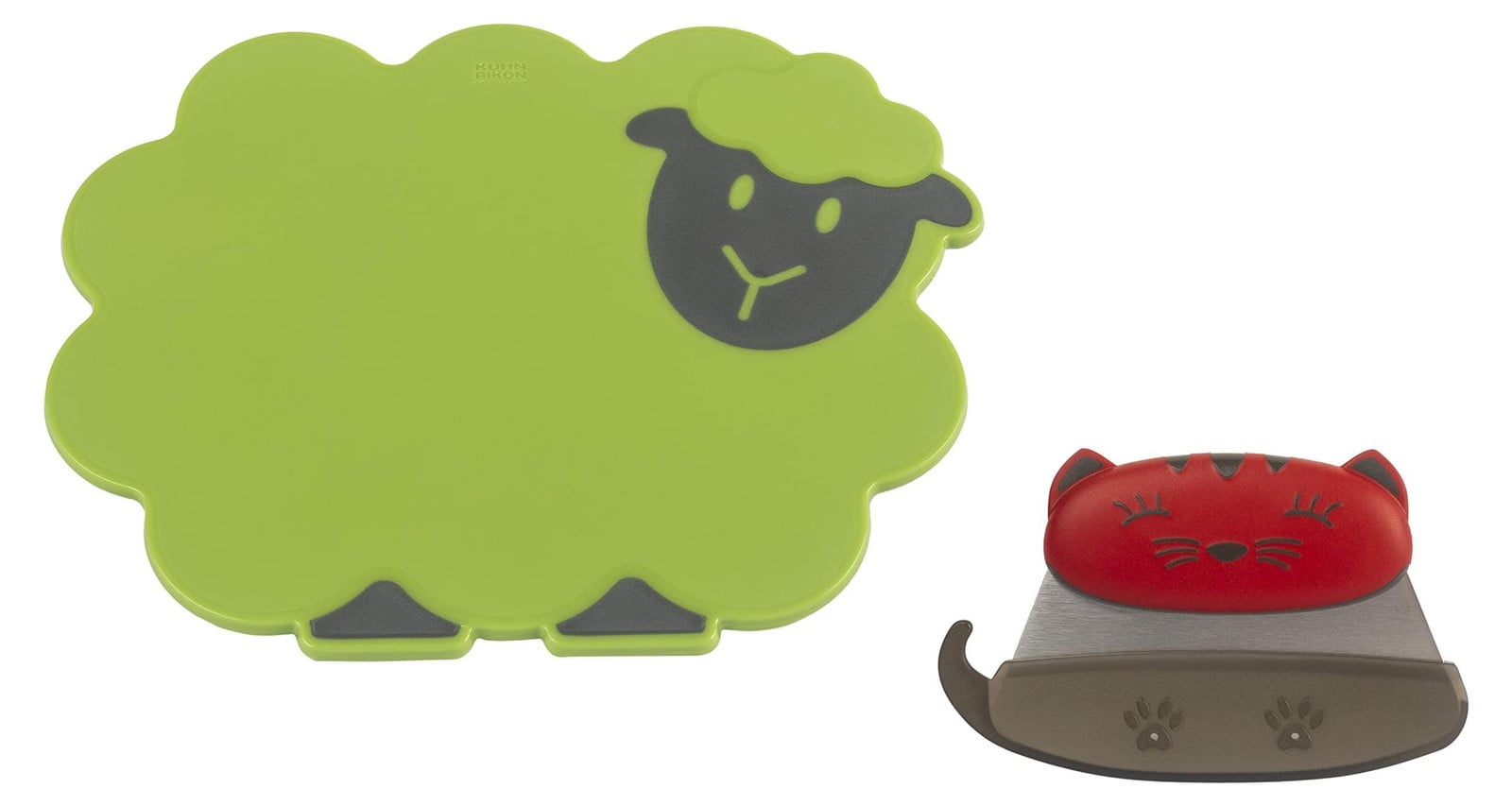 Dripio Kinderkeuken snijset, 2-delig, inclusief snijplank en plastic mes