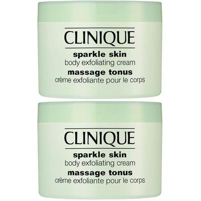 Clinique Sparkle Skin Body Exfoliating Cream x2 2x250 ml Creme