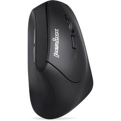 Perixx Perimice-715 II Ergonomische Maus Funk Optisch Schwarz 5 Tasten 2000 dpi Ergonomisch 11533