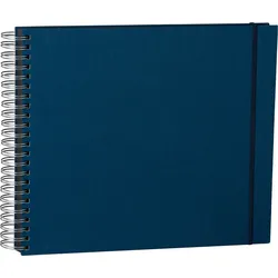 Uni Maxi Mucho Fotoalbum marineblau mit schwarzen Karten