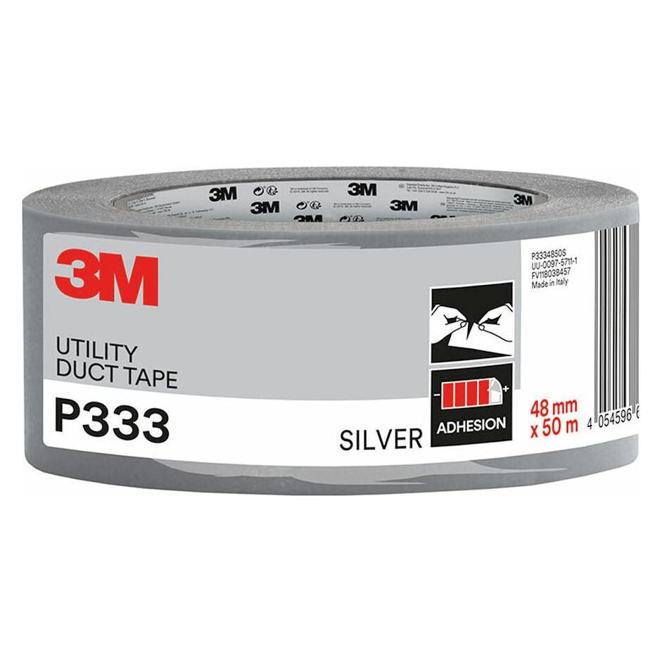 3M Scotch Duct Tape P333 48mm x 50m, Silber (48 mm) (57314272)