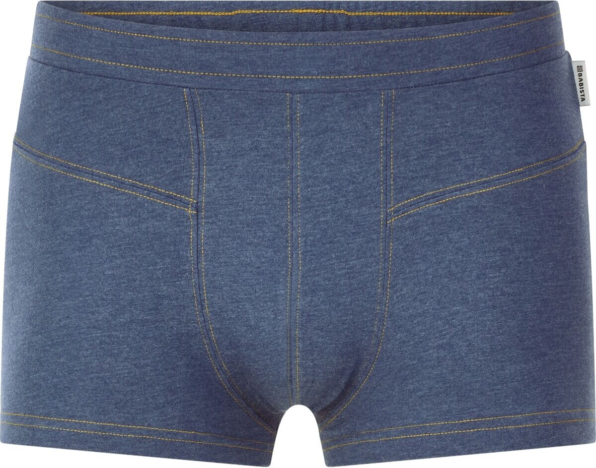 Retro Pants BABISTA "2er Pack Retropants BALDOMAR", Herren, Gr. XXL, blau, Obermaterial: 60% Baumwolle CO. 40% Polyester COOLMAX PES(Coolmax)., Unterhosen