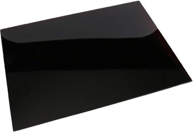 DEENZ 60X52Cm Black Universal Hob Cover Plate Tempered Glass Worktop Saver Dishwasher Safe 5Mm All Types of Cookers (Hob Cover) Black 60cm W