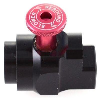 Fox Service Set: Eyelet Assy: Shaft, RD Adj, Strut (Ø.500 Shaft X 1.3 TLG) Black Ano III SH (808-14-071-KIT)