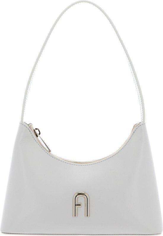 FURLA Schultertasche Marshmallow, 2 Fächer, Reißverschluss, 214 g