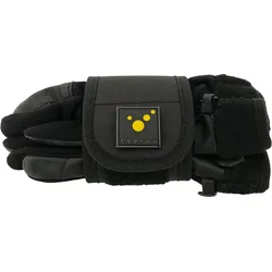 tee-uu FIX Handschuh-Holster Schwarz 8 x 10 x 3 cm