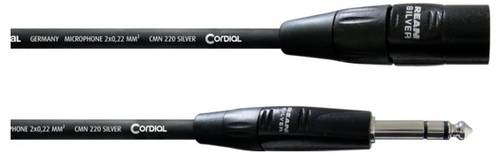 Cordial CIM 6MV Mikrofonkabel 2 x 0.22mm² Schwarz 1St.