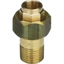Rotguss Rohrverschraubung 94341 G 12x3/8, AG, pro Stück