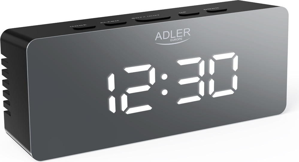 Adler Wekker AD 1189B Zwart