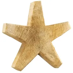 Weihnachtsstern Holz 40 cm