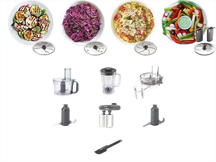 Kenwood Robot Da Cucina Multipro Compact Fdm304ss-silver