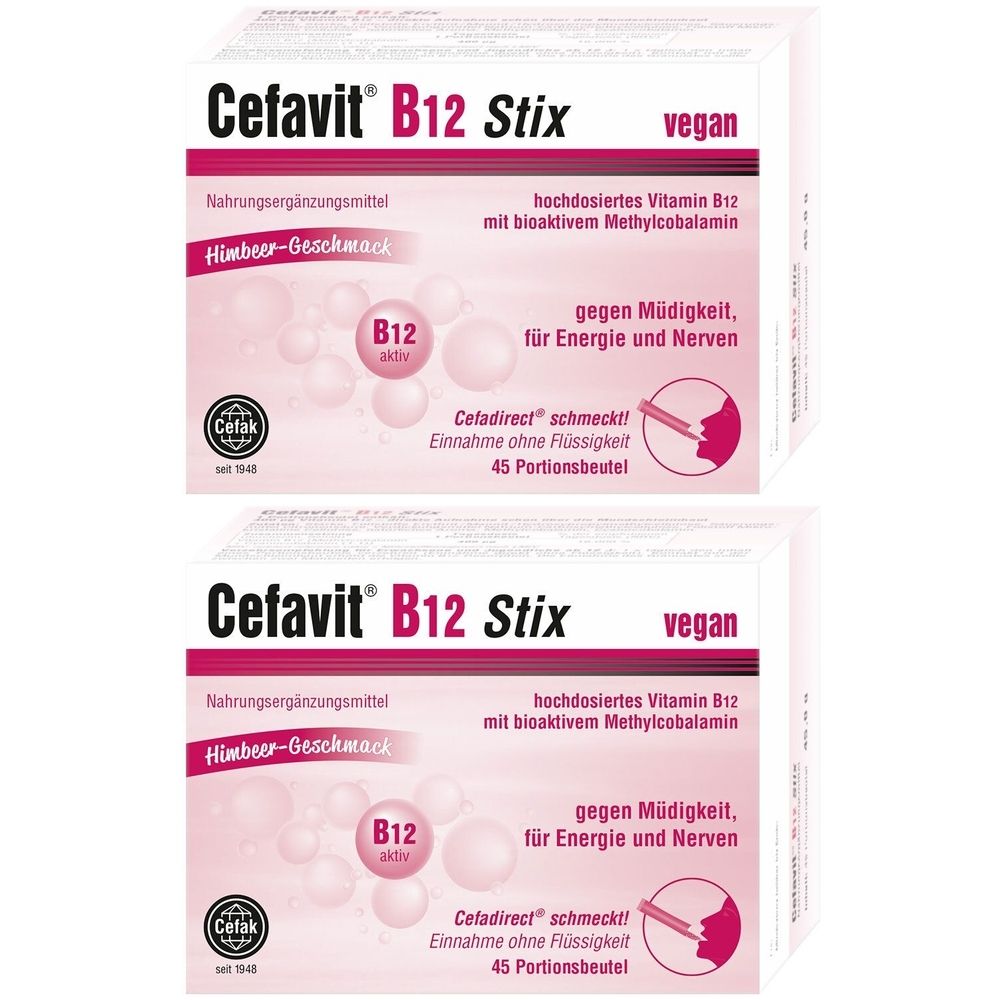 Cefavit B12 Stix Granulat 2x 2x45 St