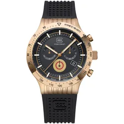 Glock GW-34-1-24 Herrenuhr Chronograph Schwarz/Goldfarben