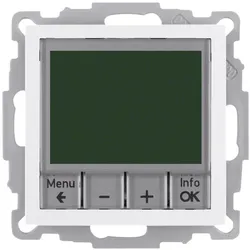 Berker Temperaturregler, Thermostat, Weiss