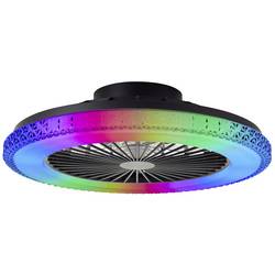 Brilliant G60040/06 Badria LED-Deckenleuchte mit Ventilator LED-Modul LED fest eingebaut 40 W Schwarz