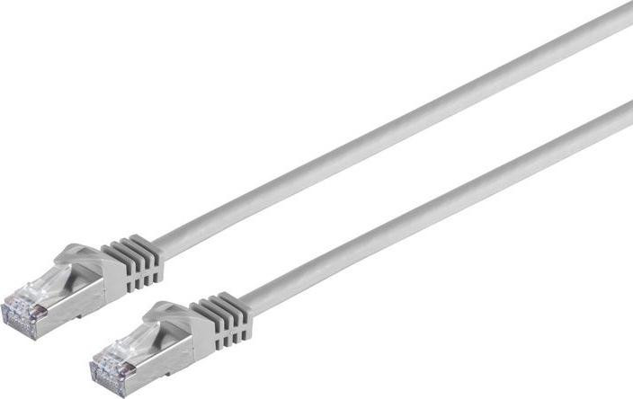 MicroConnect SFTP720 Cat7 S/FTP Netwerkkabel met RJ-45 connectoren, 20 meter, grijs