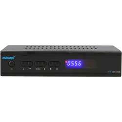 Ankaro ANK DSR2100PVR - Receiver DVB-S/DVB-S2 1080p mit PVR (DVB-S, DVB-S2), TV Receiver, Schwarz