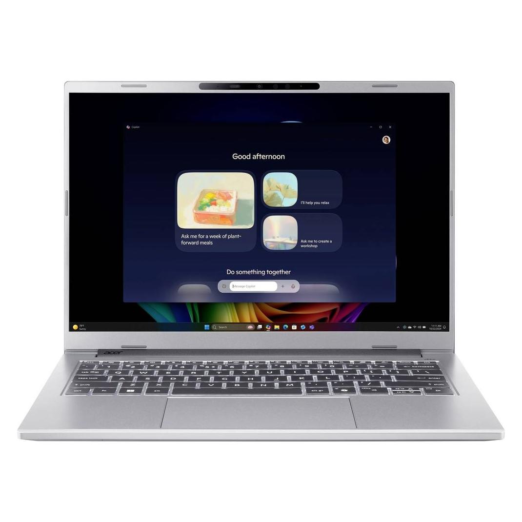 Acer Aspire 14 AI OLED (14", 1000 GB, 32 GB, DE, AMD Ryzen AI 7 350) (NX.JNZEG.00E)