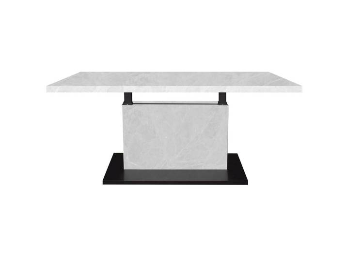 Couchtisch Lift Schwarz/Weiß B. 120 cm