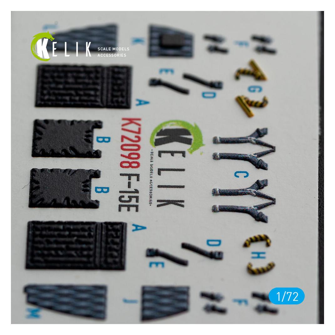 Kelik F-15E - interior 3D decals for GWH kit (K72098)