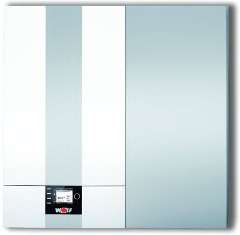 Wolf CGW-2-20/120 Gasbrennwert-Zentrale 8615020 20kW, wandhängend, mit Schichtenspeicher 120 Liter