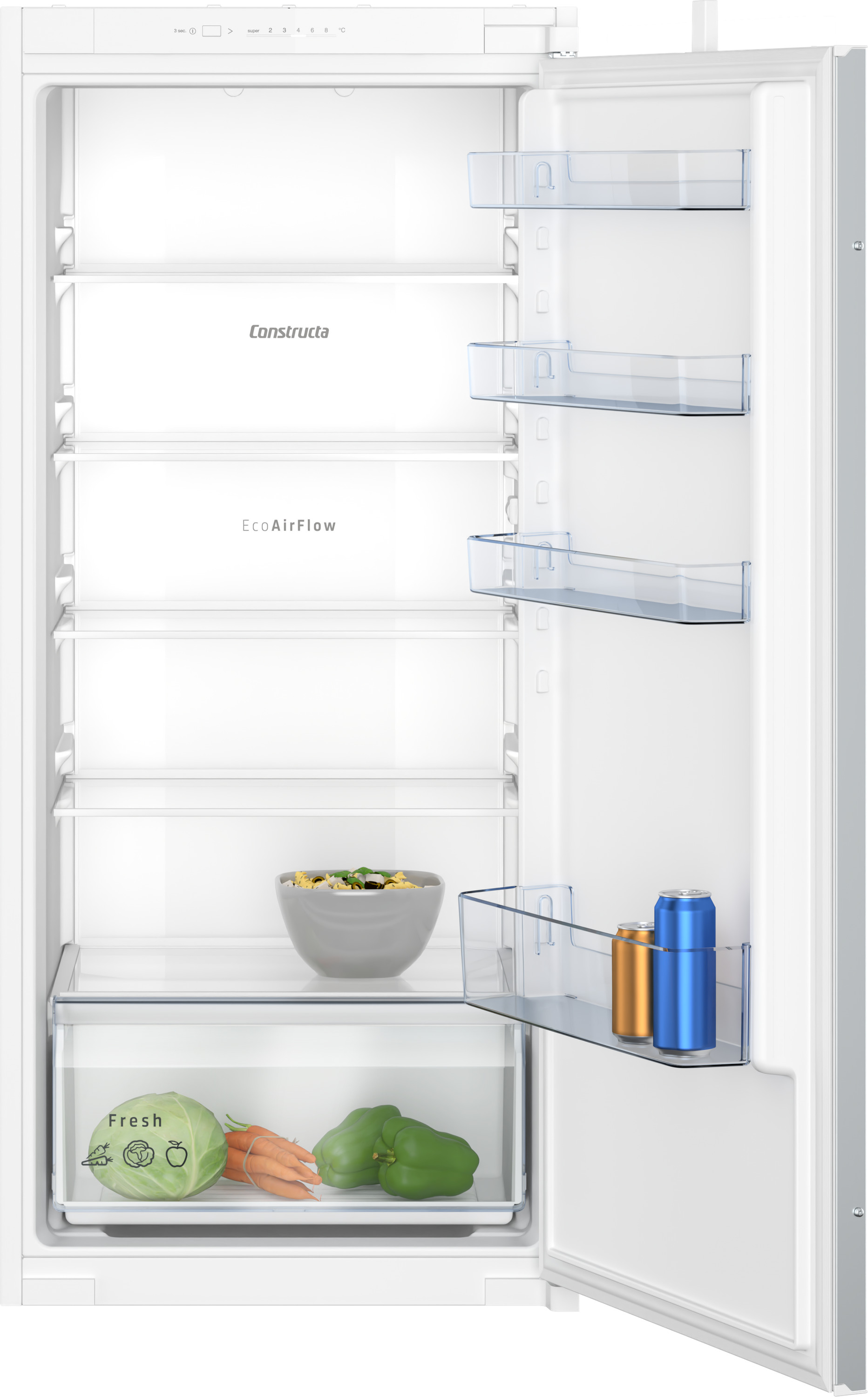 Constructa Kühlschrank CK141NSE0, 560er Nische