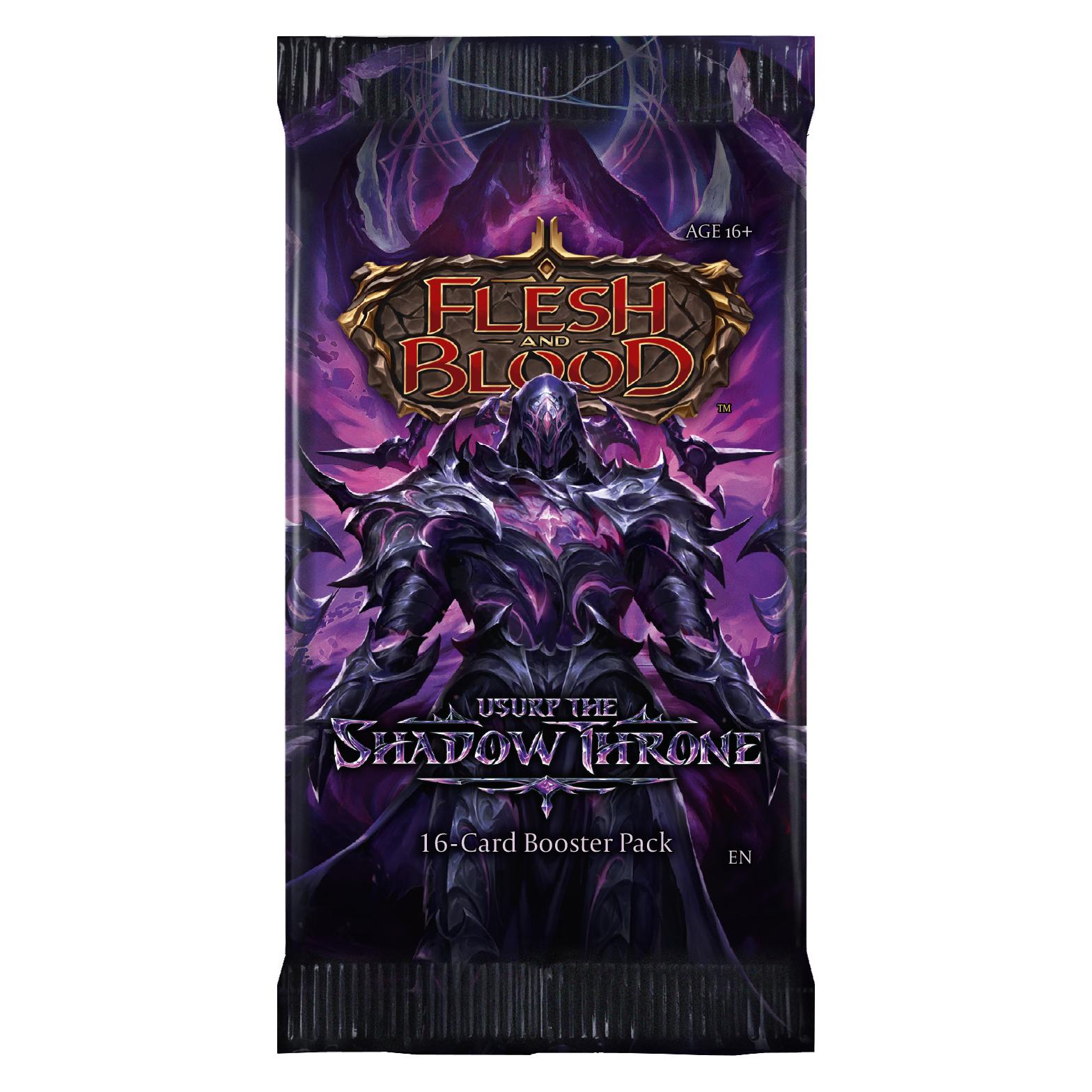 Legend Story Studios Flesh & Blood - Usurp the Shadow Throne Booster (Englisch, Booster Pack) (GTIN9421037055589)