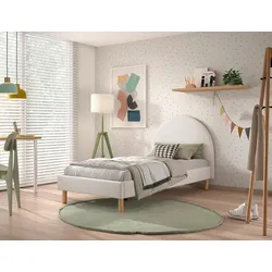 Kinder-/Juniorbett Moon ca. 90x200 cm Weiß