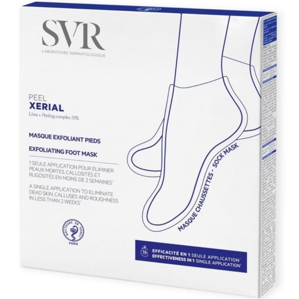 SVR Xerial Peel Ultraesfoliante Mask para pies
