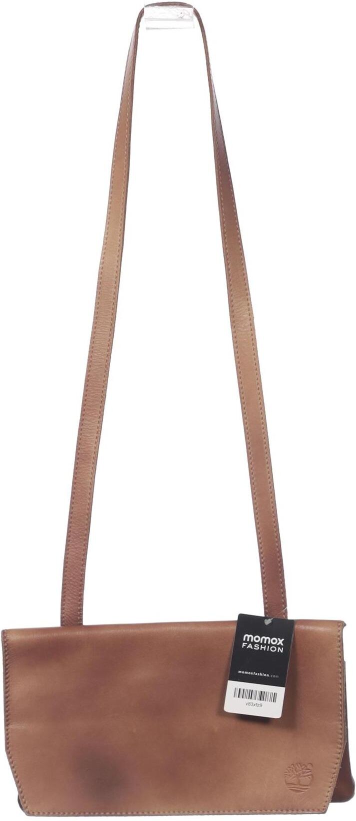 Timberland Damen Handtasche klein Leder, Braun, kein / Etikett - Second Hand
