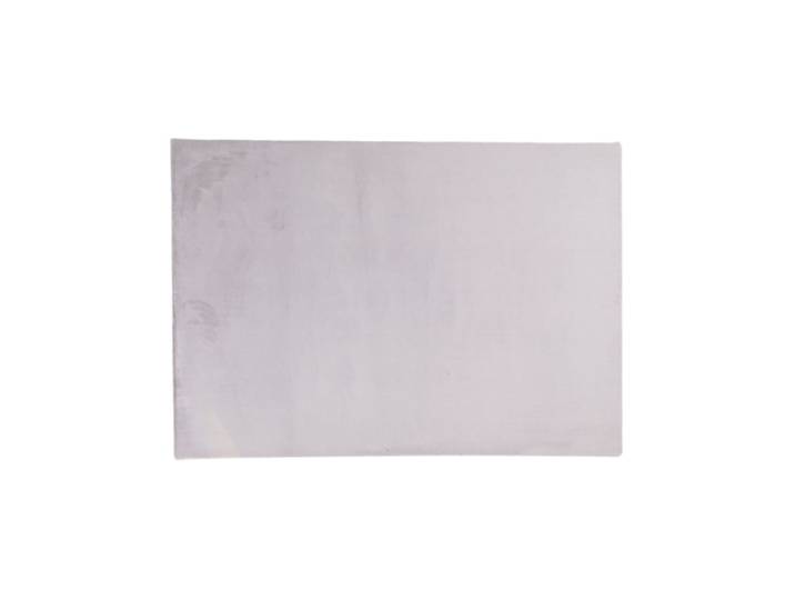 Tapis rectangulaire en polyester 120x170 gris clair