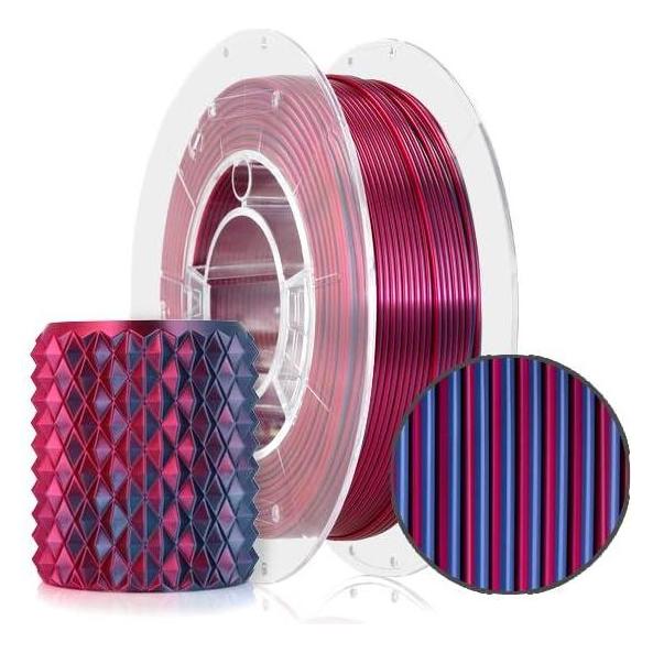 Rosa3D Filament PLA Magic Silk 1,75mm Midnight City 300g (PLA, 300 g, 1.75 mm) (52530843)