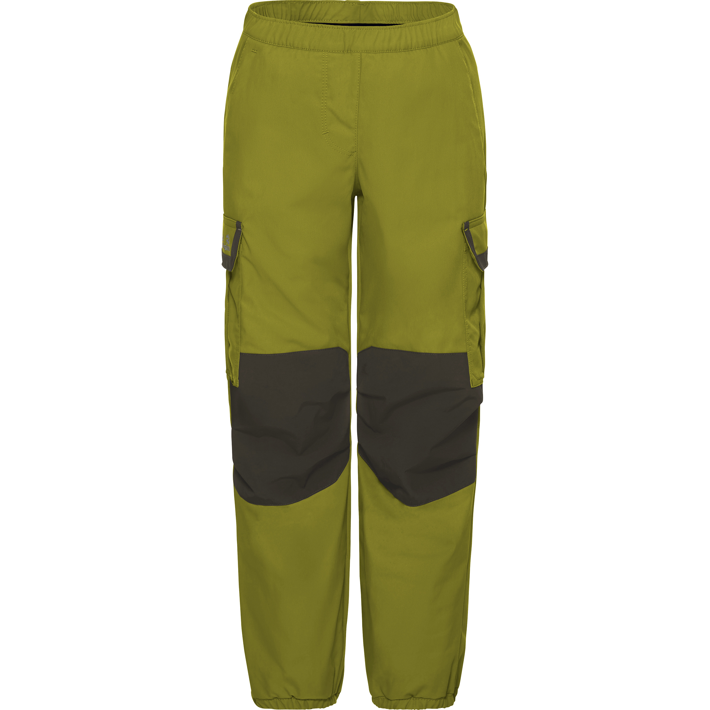 Jack Wolfskin Cargo Winter Hose Kinder Softshellhose gruen Größe 104 Trekking Wasserabweisend Wasserabweisend
