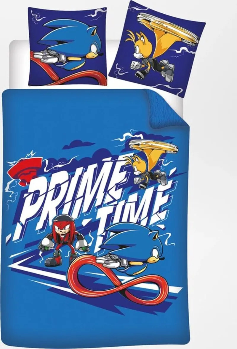 Sonic Dekbedovertrek Prime voor volwassenen 140 x 200 cm