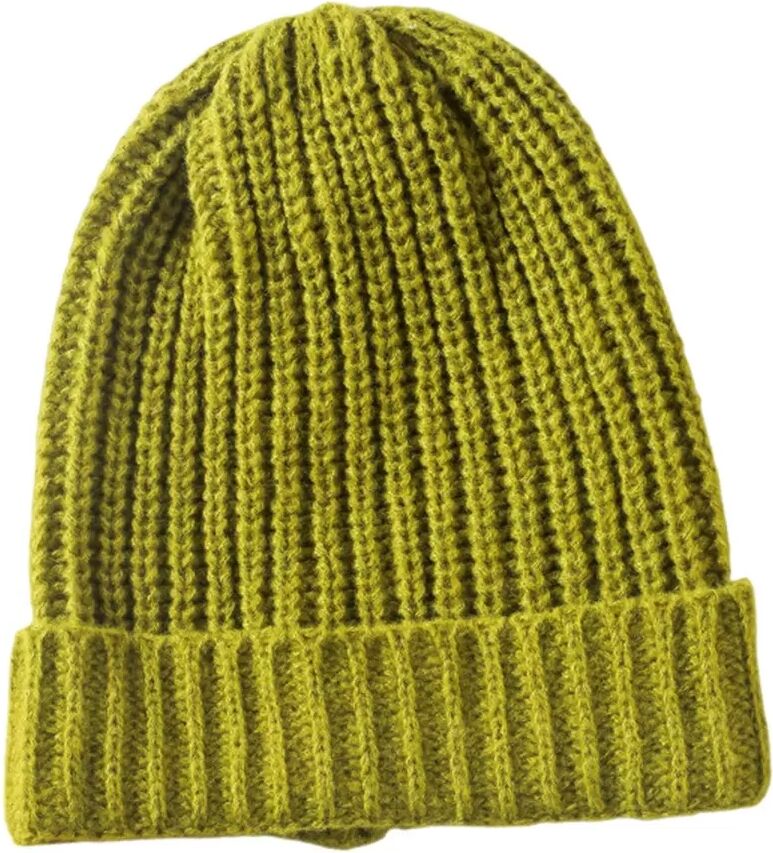 INF Stylische Acryl-Strickmütze – Warm und Bequem Grün