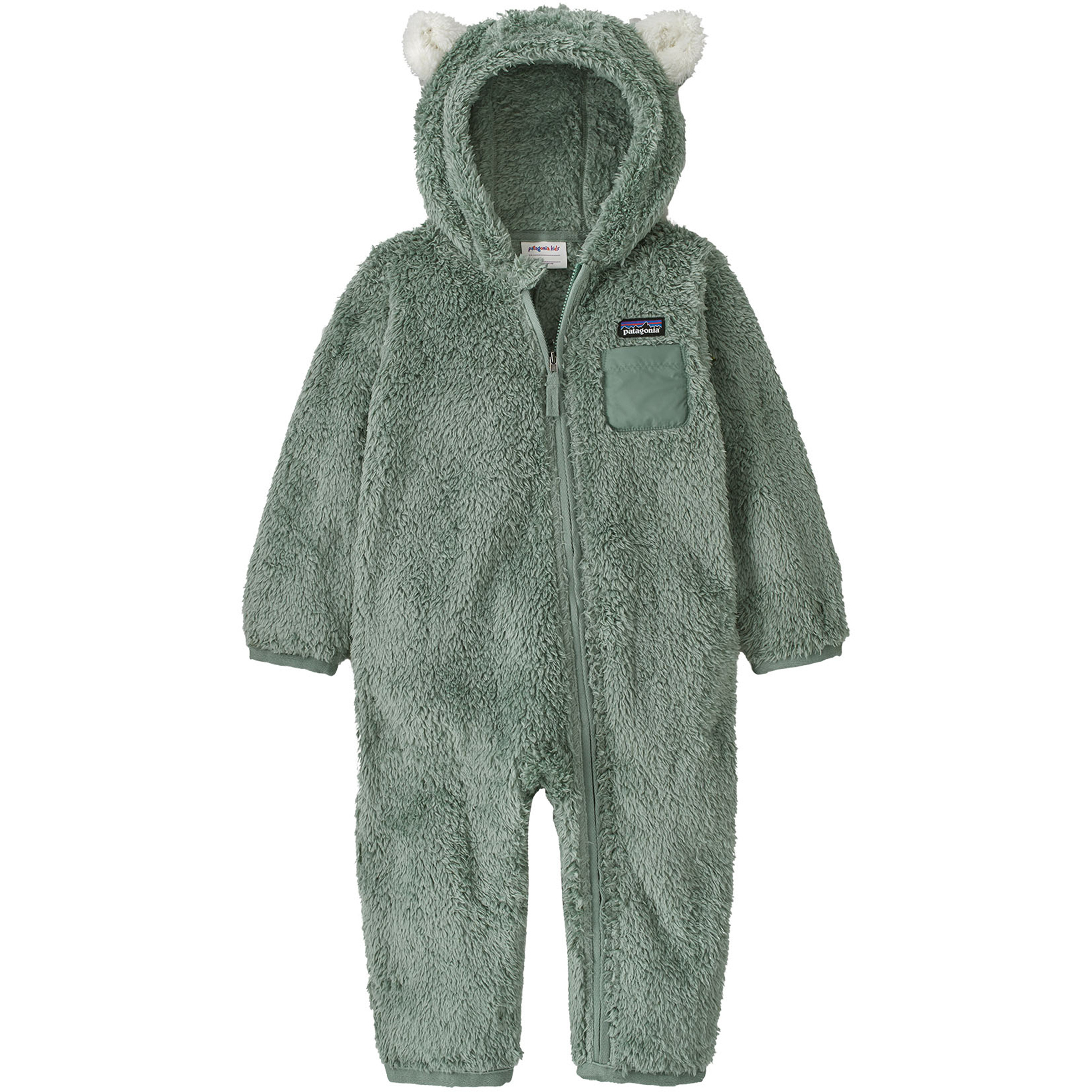 Patagonia Baby Furry Friends Bunting Overall Kinder Overalls gruen Größe 84 Lifestyle Atmungsaktiv