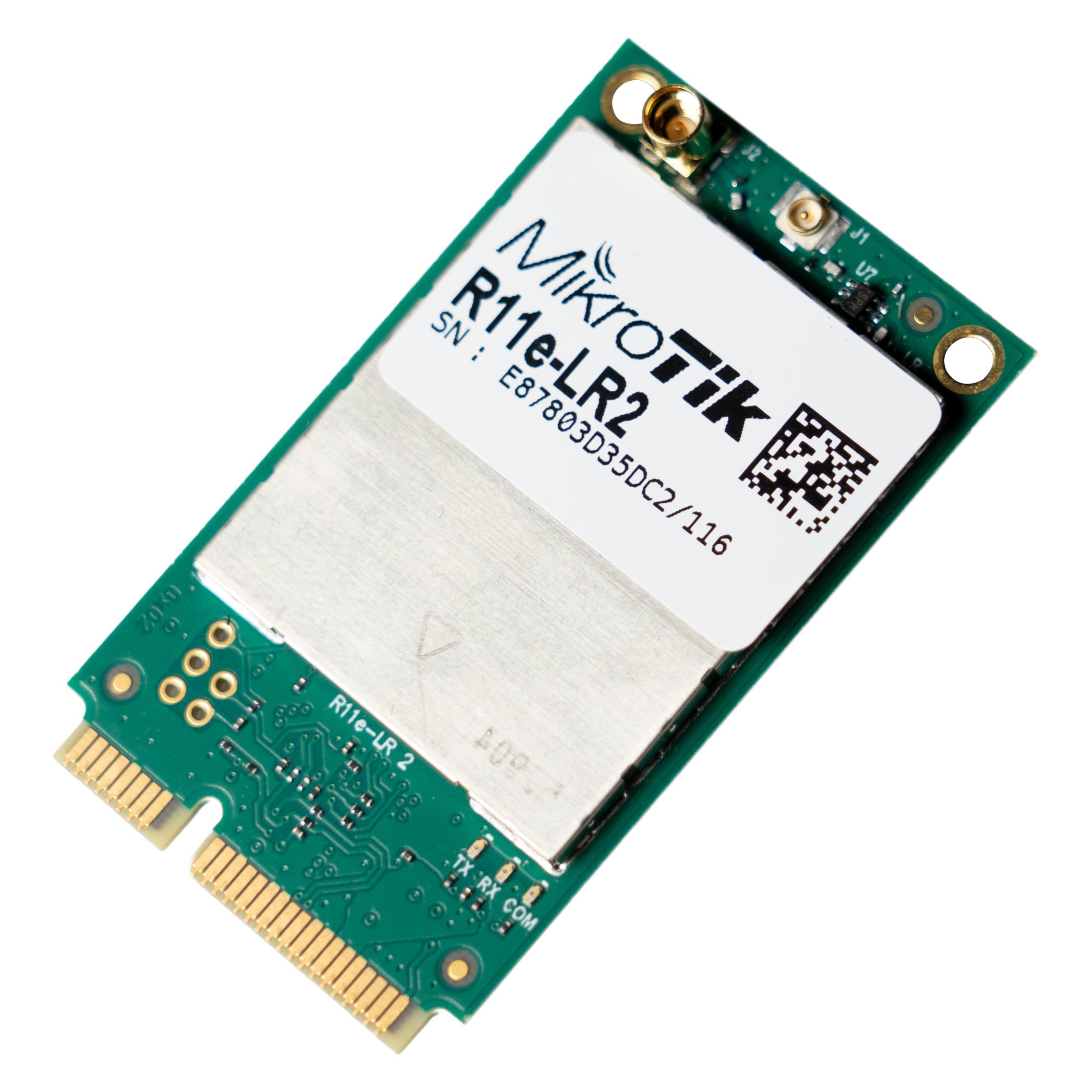MikroTik R11E-LR2 - LoRa miniPCI-e Karte für 2,4 GHz Frequenz (Mini PCI Express) (R11E-LR2)