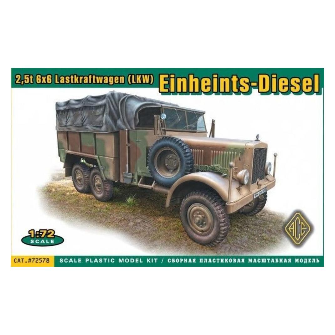 Ace Einheints-Diesel 2.5t 6x6 Lastkraftwagen (LKW) (ACE72578)