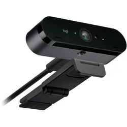 Logitech BRIO 4K Webcam 13 MP 4096 x 2160 Pixel USB Schwarz