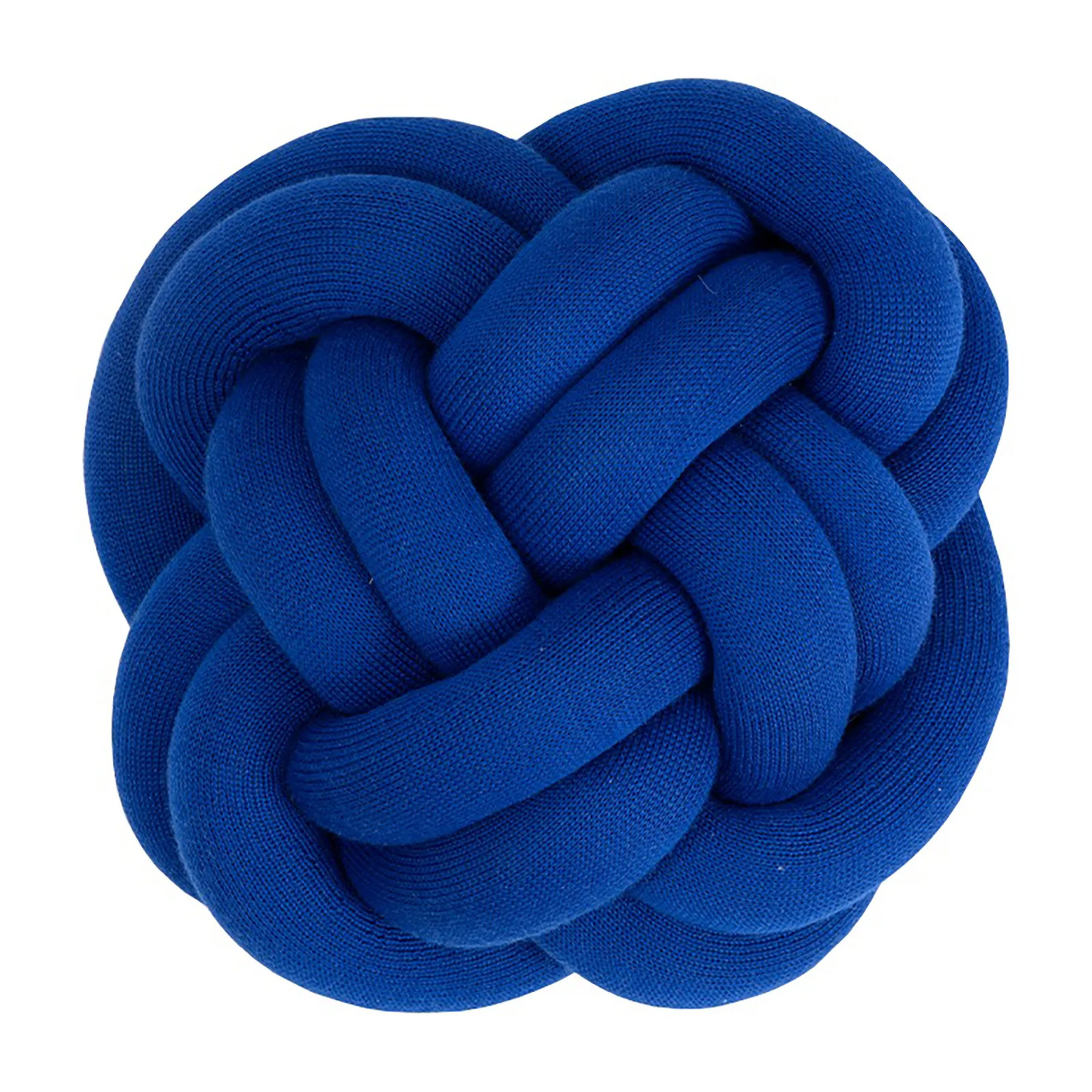 Design House Stockholm Knot kussen Klein Blue voor volwassenen