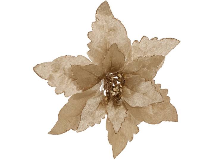 Kunstblume ORLA goldfarben
