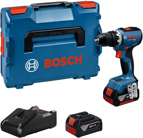 Bosch GSR 18V-65 PROFESSIONAL Perceuse-visseuse sans fil, 2×GBA 5.0Ah, L-Boxx 06019N3203