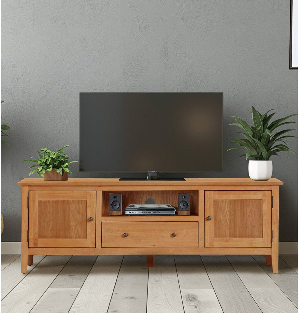 Lark Manor Huff TV Stand for TVs up to 55" Brown 55"