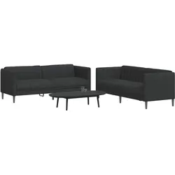 vidaXL, Sofa + Bettsofa, Cajonon (2-Sitzer + 3-Sitzer) (Polstergruppe)