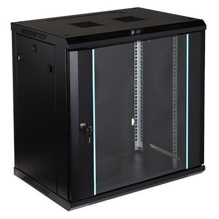 Delta Szafa SZAFA RACK WISZĄCA EPRADO-R19-12U/450-BLUE (12 HE, 19 Zoll Rack) (EPRADO-R19-12U/450-BLUE)