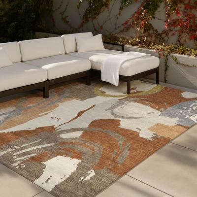 Addison Rugs Machine Washable Indoor/ Outdoor Modern Limon Chantille Rug