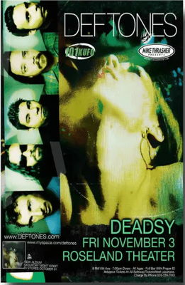 Inspire Picks Deftones Around The Fur Album Poster Retro Rock Band Wall Art Decor 8 40x50cm No Frame