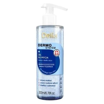 Delia Cosmetics Dermo System Face Gel Refreshment 200ml (Reinigungsschaum, 200 ml) (42602023)
